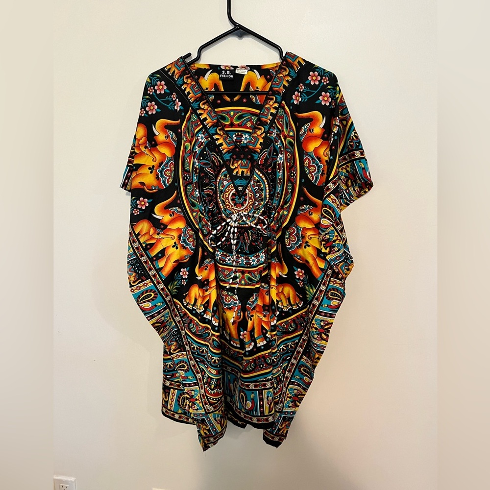 Elephant kaftan L